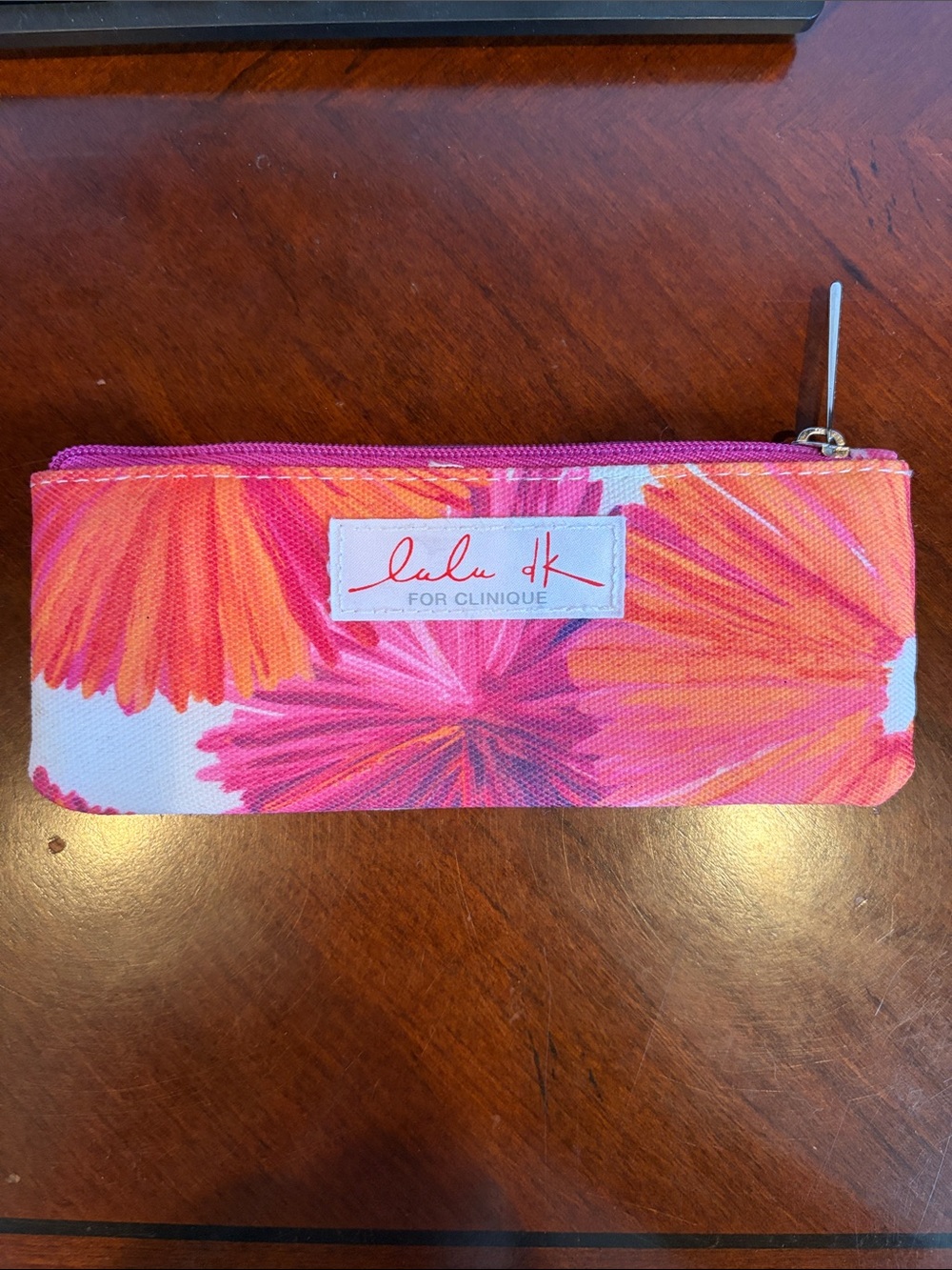 Lulu DK Clinique Cosmetic bag brushes case